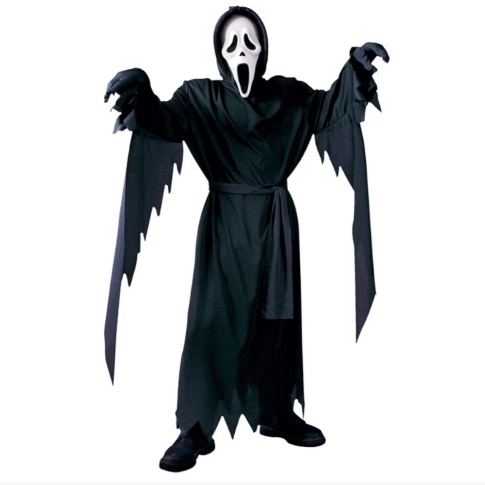 Scream Ghost Face Costume NEW - Black